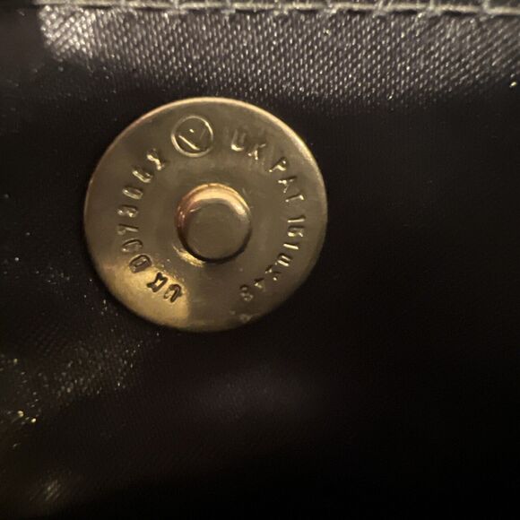 Vintage Art Deco Black Beaded Evening Bag Retroglam Purse UK PAT 1510246 Fancy - Picture 8 of 16